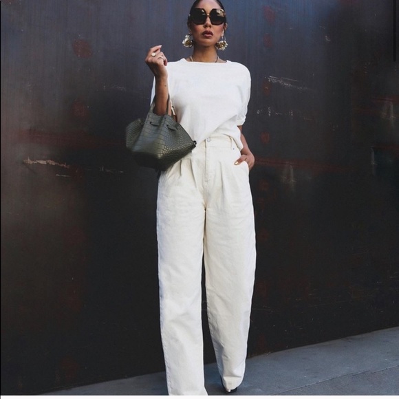 Zara Pants - New Zara magnum high rise pleat front trouser pant